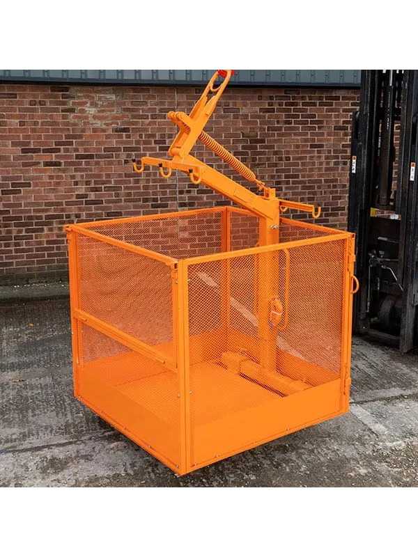 Invicta Forklift Adjustable Pallet Fork Cage