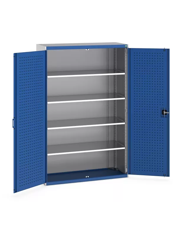 Bott Cubio Perfo Panel Lined Cupboard - 1300 x 525mm