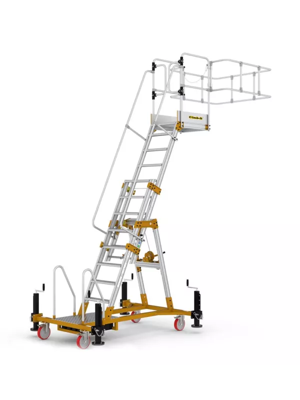 CLIMB-IT® Tanker Ladder – Height Adjustable Cantilever Platform
