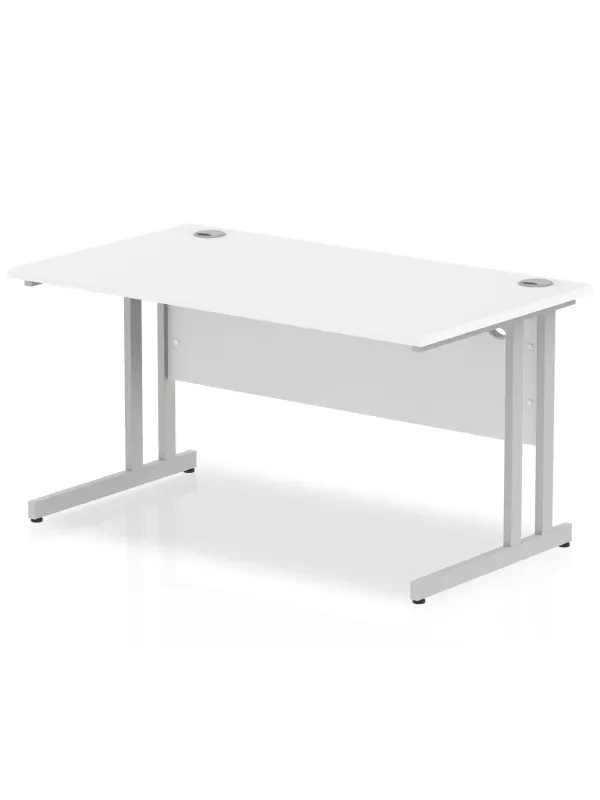 Impulse Straight Cantilever Office Desk – 1000mm to 1800mm
