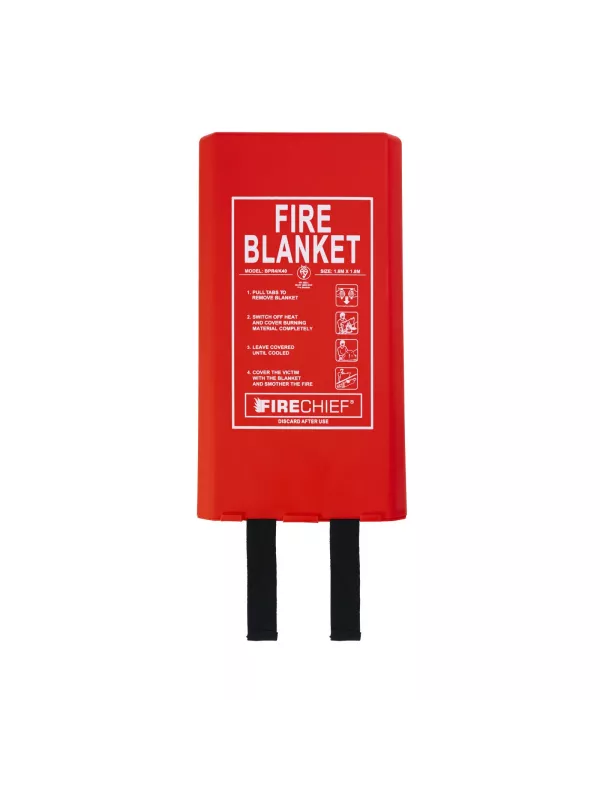 Firechief Rigid Case Fire Blanket with K40 Woven Glass Fibre BS EN 1869:2019 Certified