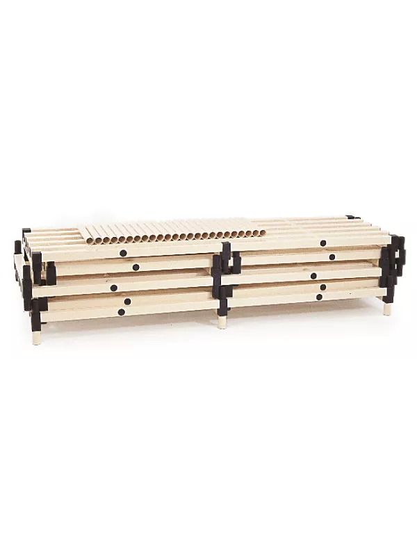 Stacarac Plastic Shelving - 1500mm Long - Double Bay