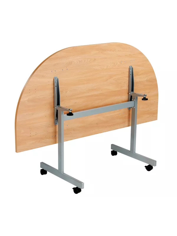 Flip Top D-End Conference Tables - 1600mm Wide