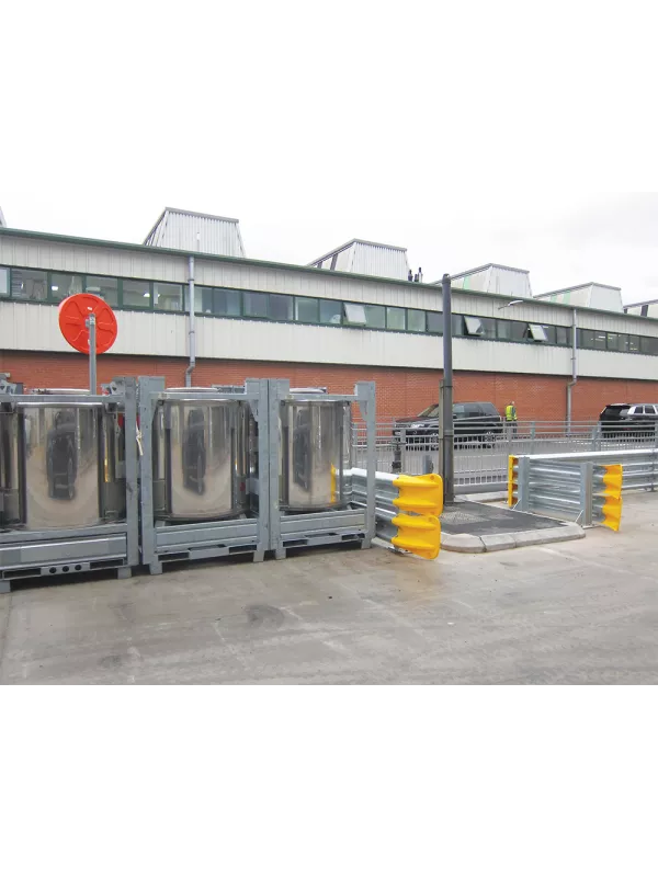 VISUSAFE Armco Fishtail Safety Barrier Ends