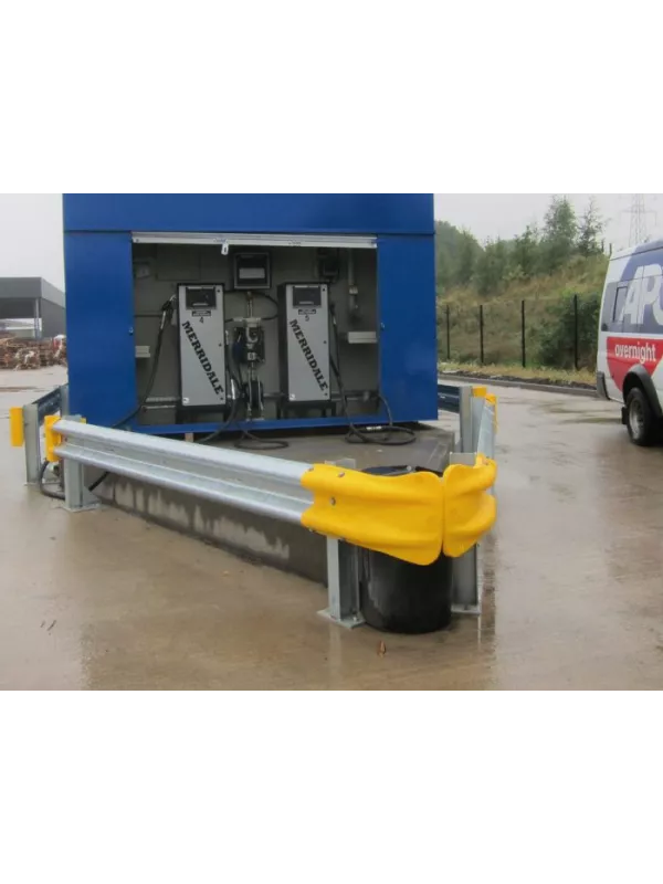 VISUSAFE Armco Fishtail Safety Barrier Ends