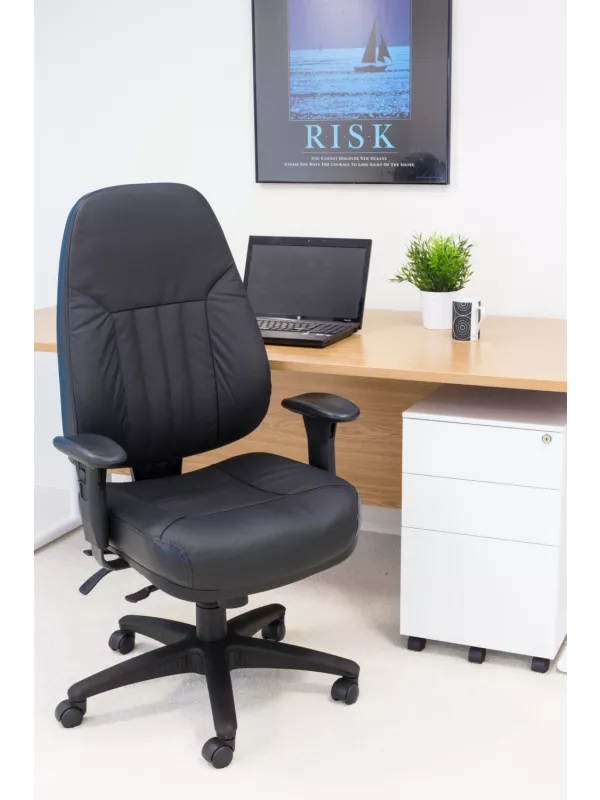 Panther Heavy Duty Leather Office Chair