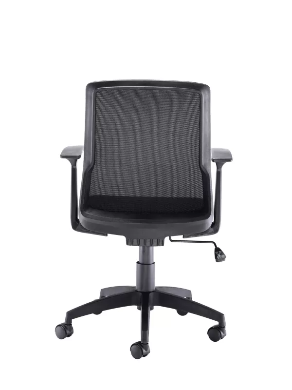 Executive Mid Back Chair - Black Mesh