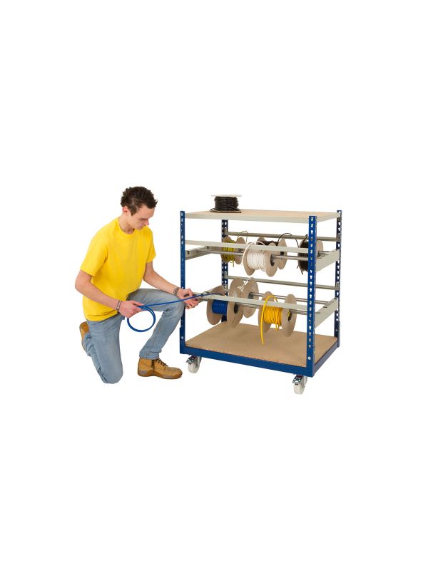 Anco Mobile Cable Reel Storage Trolley