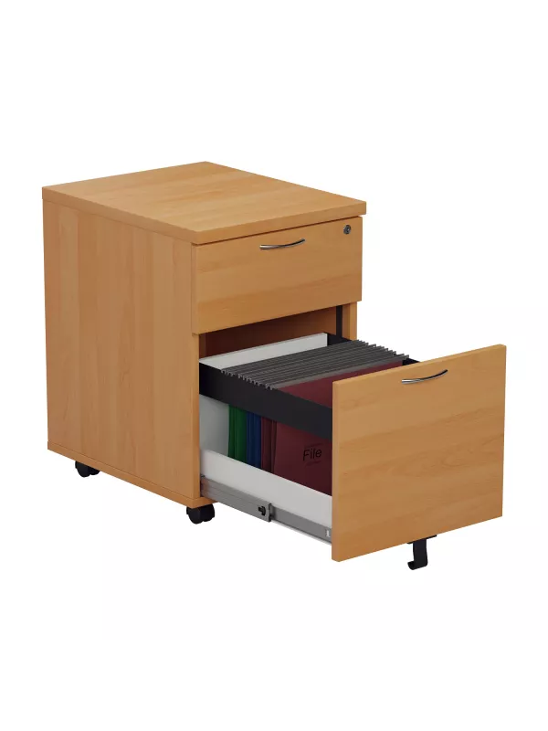 2 Drawer  Mobile Pedestal