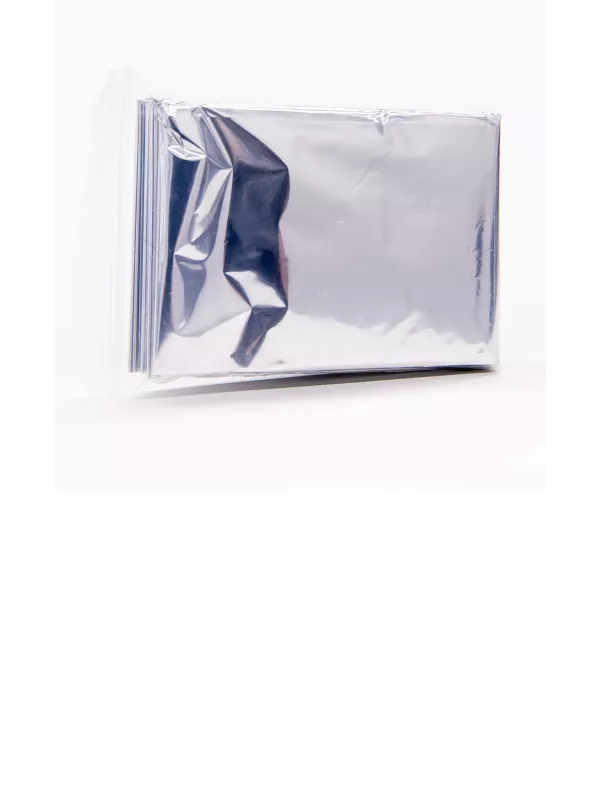 St. Johns Ambulance Disposable Heat Retaining Adult Foil Blanket (Pack of 10)