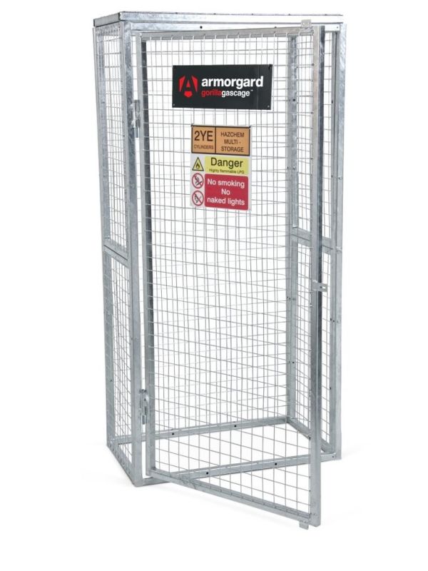 Armorgard Gorilla Gas Cages - Folding gas cylinder cage
