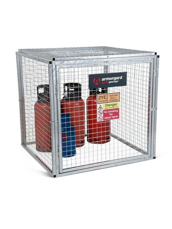 Armorgard Gorilla Gas Cages - Folding gas cylinder cage