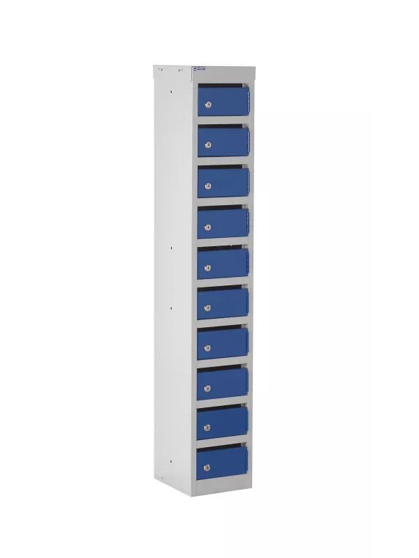 QMP 10-Box Post Locker – Organised Mail Storage with 15mm Post Slots