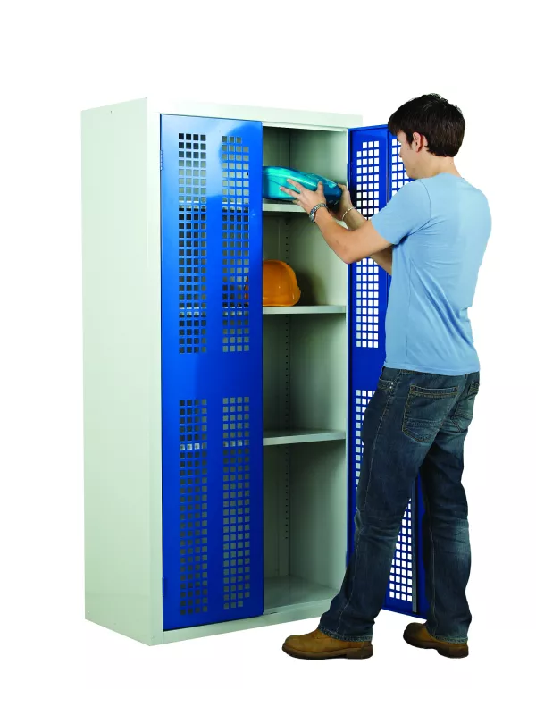 GPC Perforated Door Security Cupboards