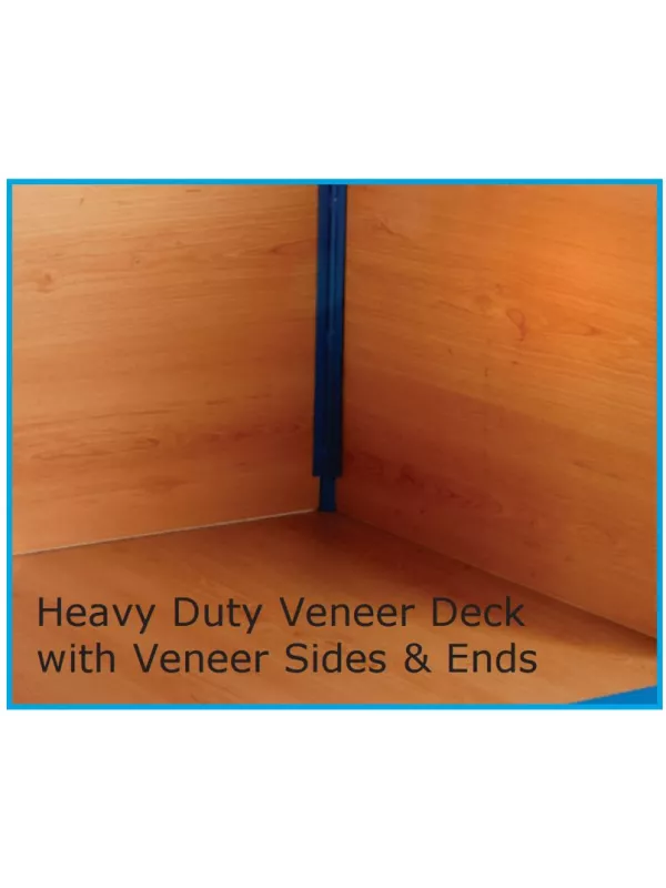 GPC Platform Truck with Veneer Sides  - 1000 x 700mm