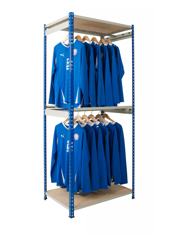 Anco Rivet Garment Racks - Double Rail