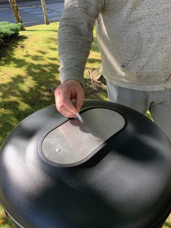 GPC Outdoor Hooded Top Litter Bins