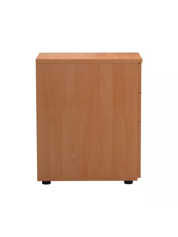 Table High 600mm Deep 3 Drawer Pedestal