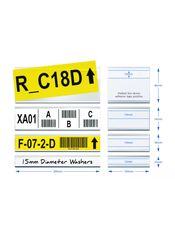 Premier Self-Adhesive Ticket Holders