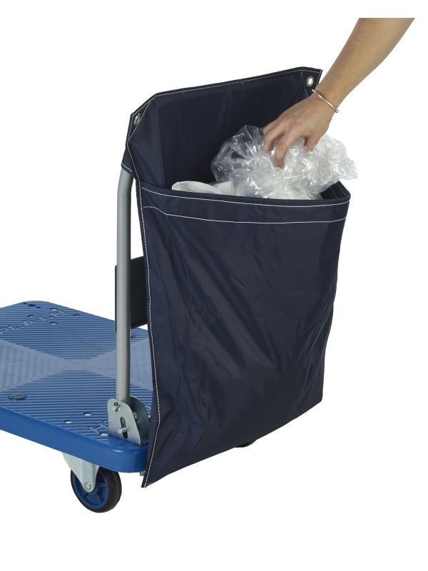Proplaz Blue Plastic Platform Trolleys