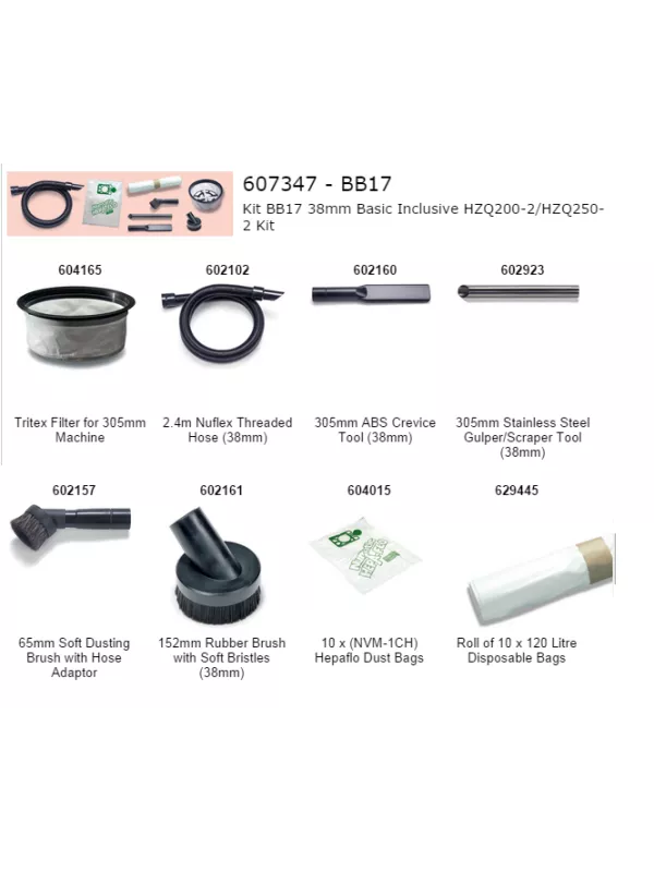 Numatic Advanced Filtration and Cyclonic HZ250