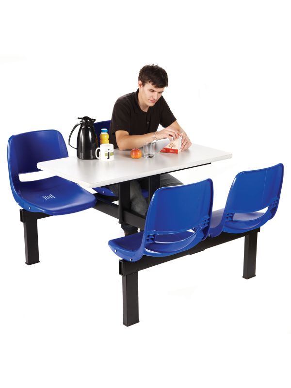 4 Seater Canteen Table - Access 2 Way