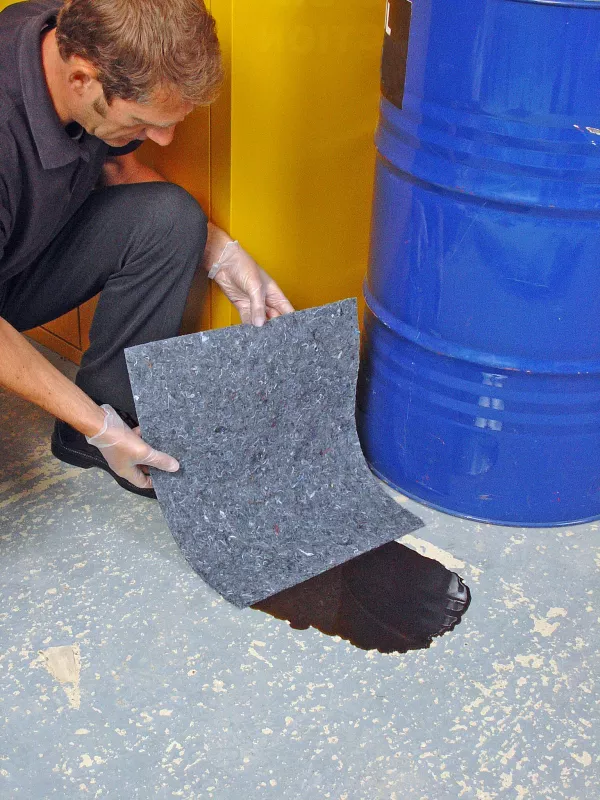 Recycled Cotton Absorbent Pads for Oil Spills | Fentex EVO Series