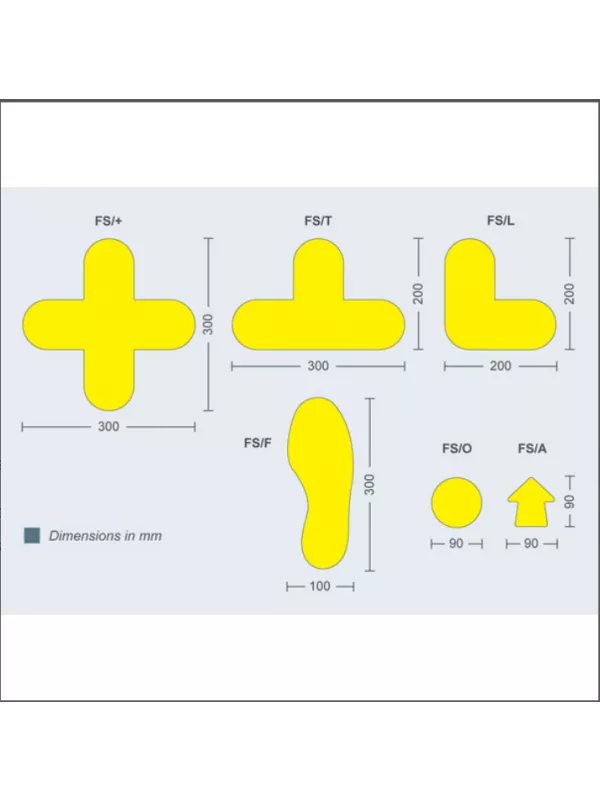 Premier Warehouse Floor Signal Markers