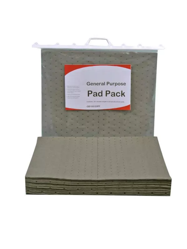 Fentex General Purpose Absorbent Pads - Bonded & Perforated - 40 x 50cm