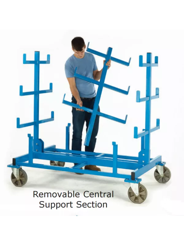 GPC Heavy Duty Mobile Bar Storage Rack