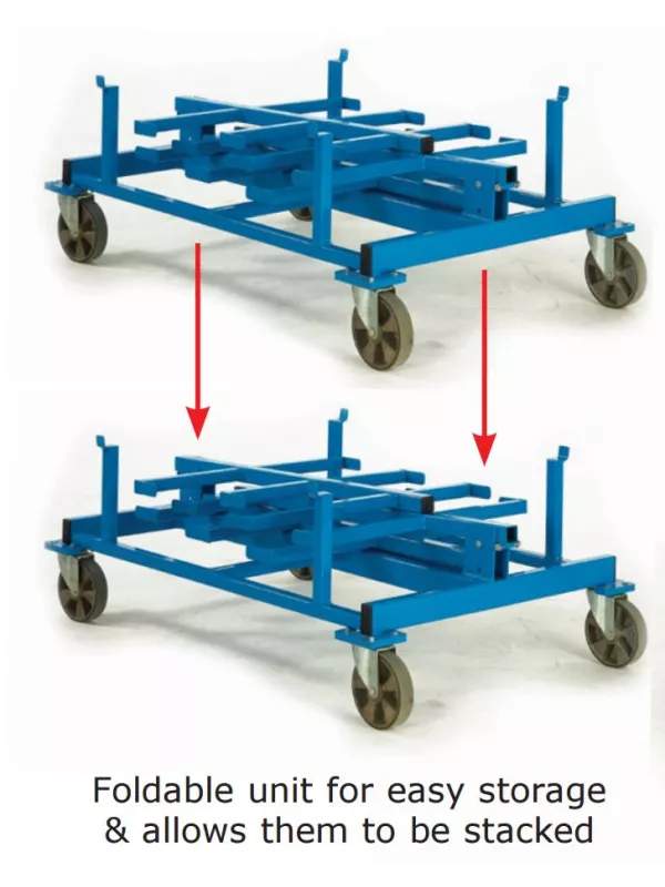 GPC Heavy Duty Mobile Bar Storage Rack