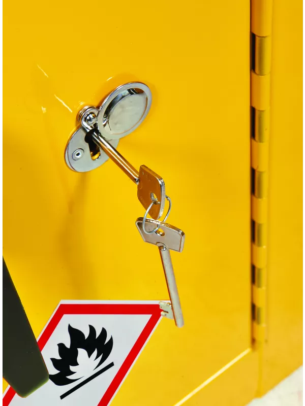 GPC Hazardous Substance Security Cabinets - Seven Lever Safe Lock