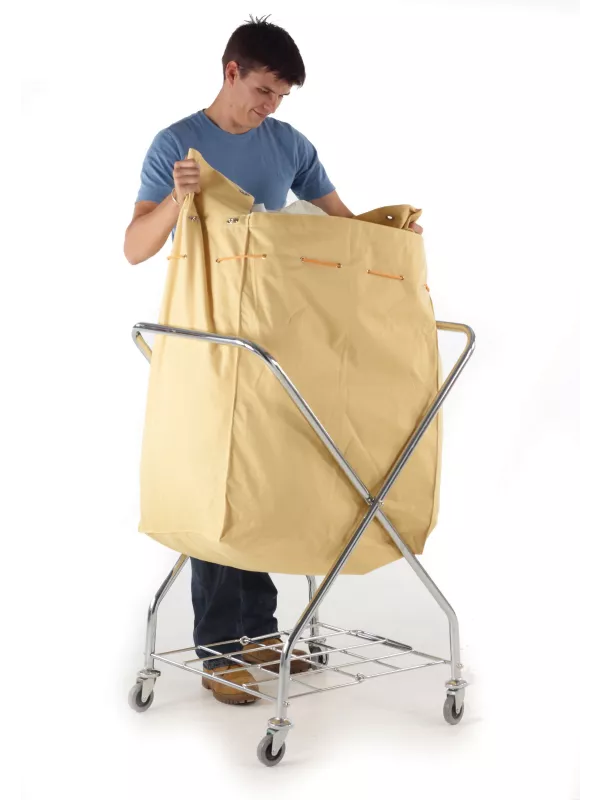 GPC Folding X Type Laundry Trolley