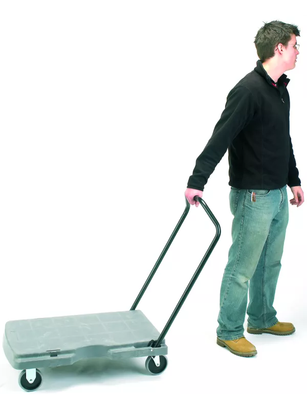 GPC Plastic Platform Trolley