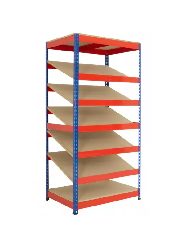 Anco Kanban Shelving with 5 Sloping Shelves