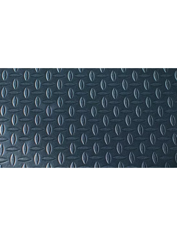 Detailed view of diamond pattern on anti-fatigue mat – durable slip-resistant industrial floor mat.