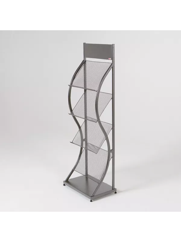 Metroplan Wave Wide Freestanding Leaflet Dispenser