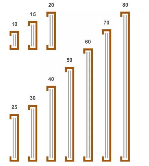 Premier 30mm High Magnetic Label Holders