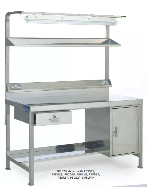 GPC Stainless Steel Workbenches
