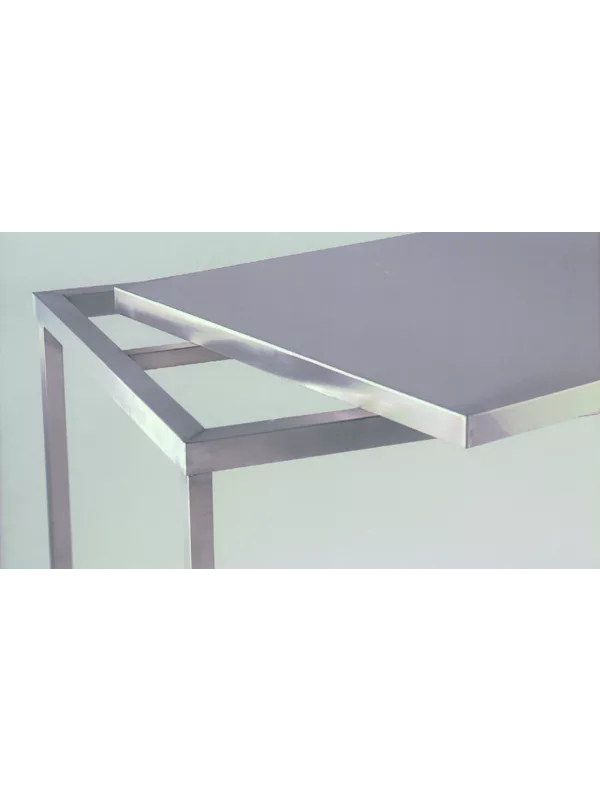 QMP Stainless Steel Workbench with Low Shelf – Hygienic & Practical Workspace