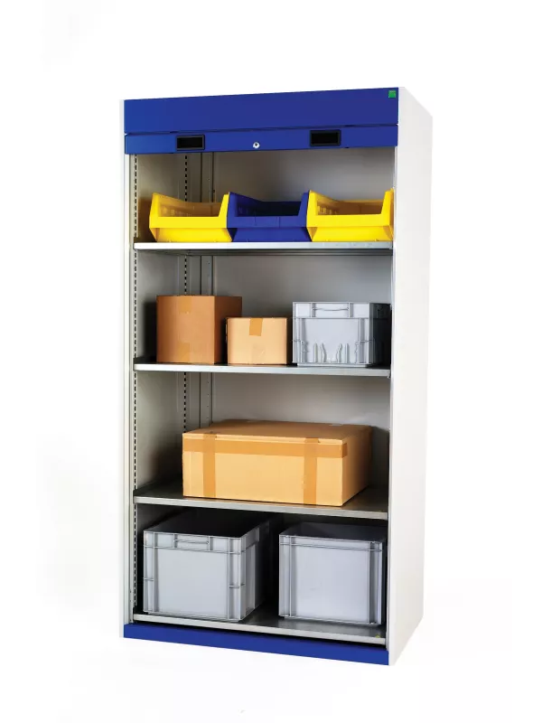 Bott Cubio Cupboard with Roller Shutter Doors 1050mm Wide