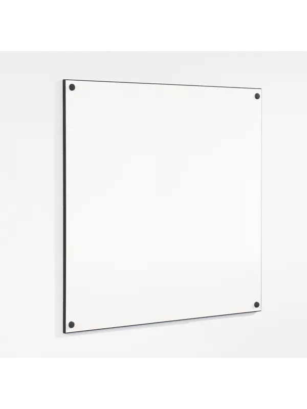 Metroplan WriteOn® Coloured Edge Whiteboard – Frameless