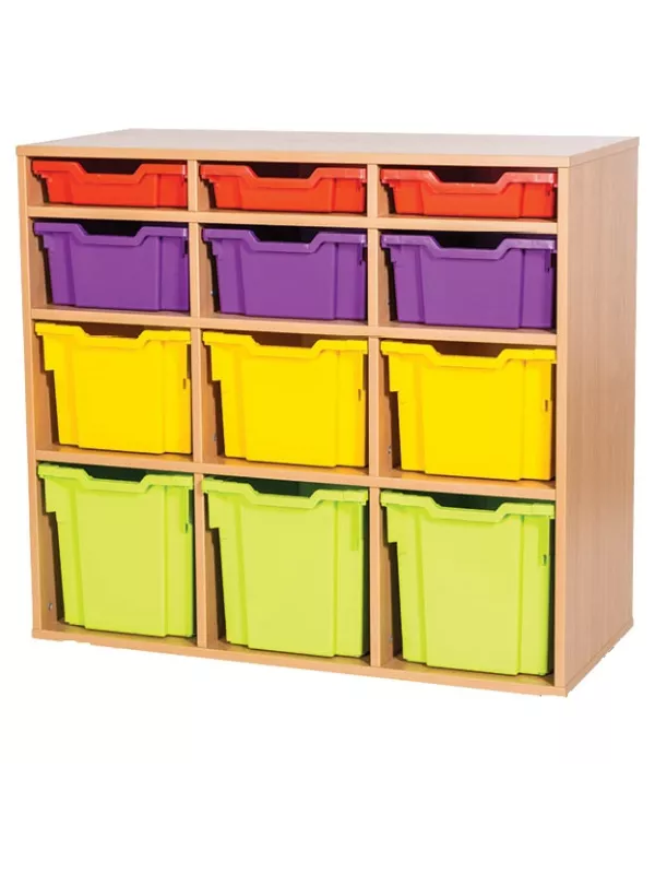 10 High 12 Combination Tray Triple Static Unit 