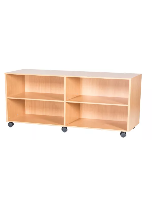 Willowbrook Mobile 4 Compartment Shelf Unit