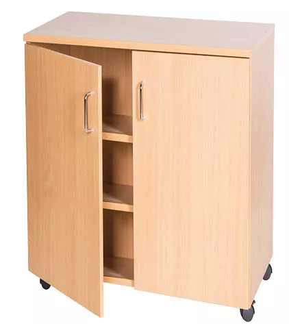 Willowbrook Double Door Mobile Cupboard - 779mm High