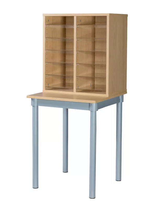 Willowbrook Premium Pigeonhole Units with Table – Organised Storage Solution