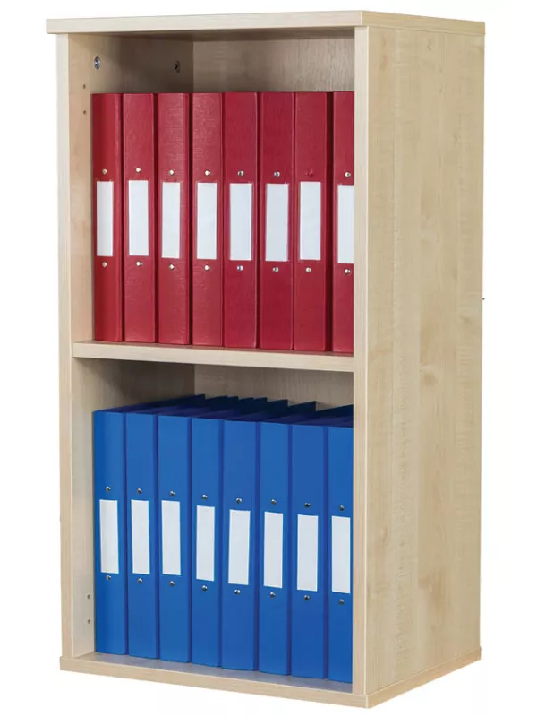 Willowbrook Premium 10 Box File Open Wall Mounted Unit 840mm High