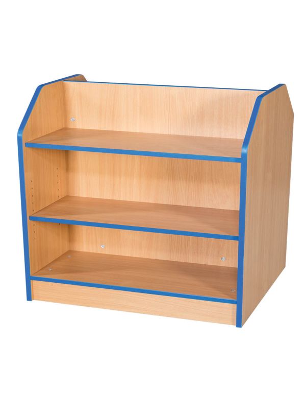 Wide Double Sided Library Bookcase - 750mm