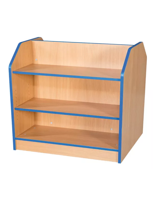 Willowbrook Wide Double Sided Library Bookcase - 750mm