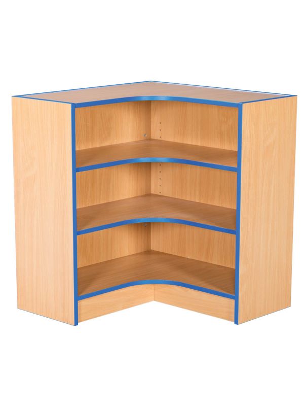 Folio Premium Flat Top Internal Corner Library Bookcase